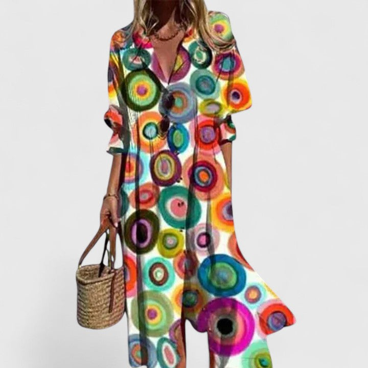 Paula Elegant Boho Dress