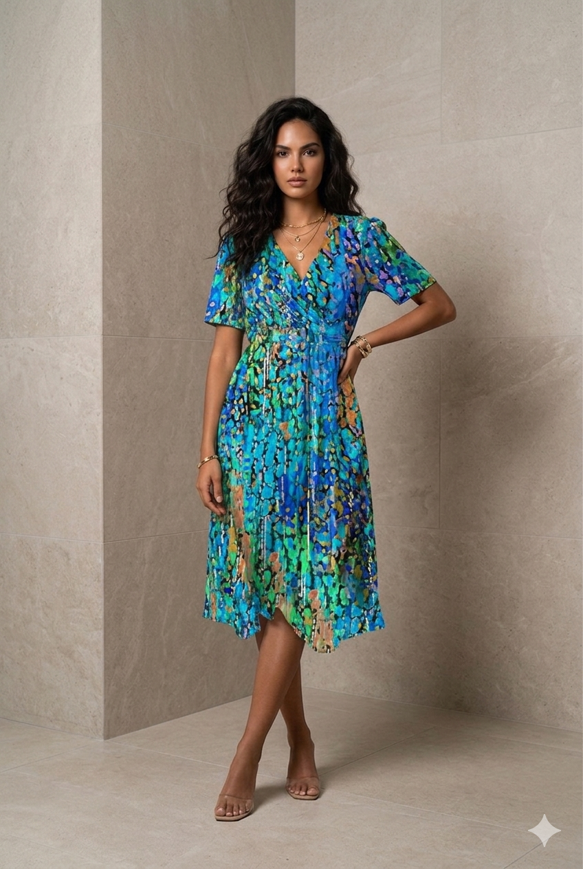 Effortless Elegance Midi Dress