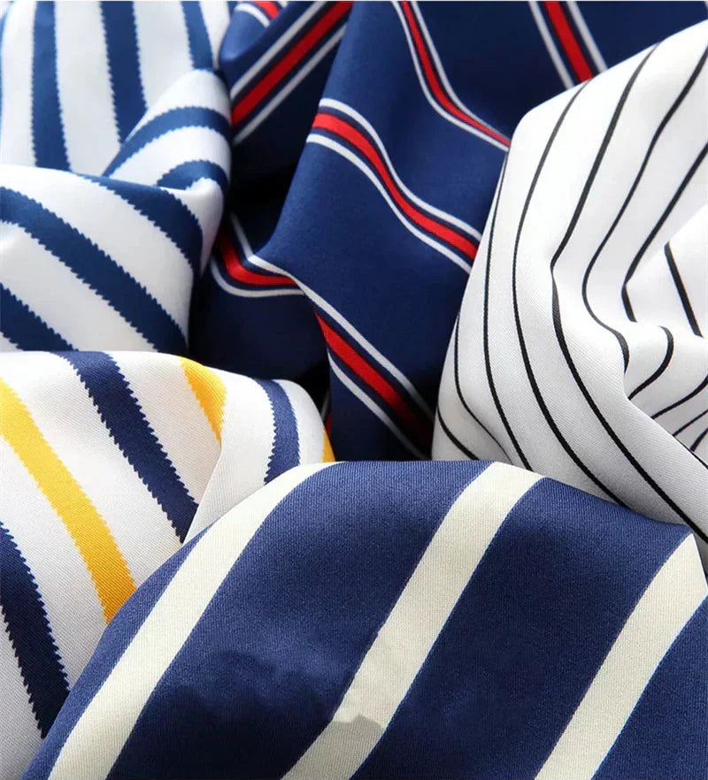 Jermaine Relaxed Striped Cotton Shirt