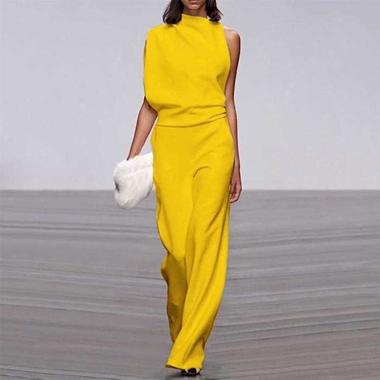 Elegant wide-leg jumpsuit