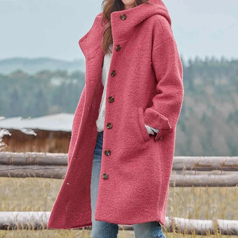 Windproof Hooded Fashion Coat | Lightweight