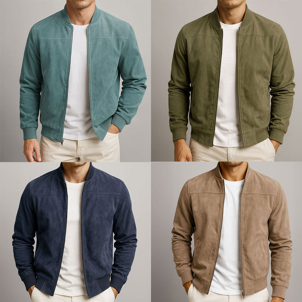 Ethan Modern Minimalist Zip Jacket