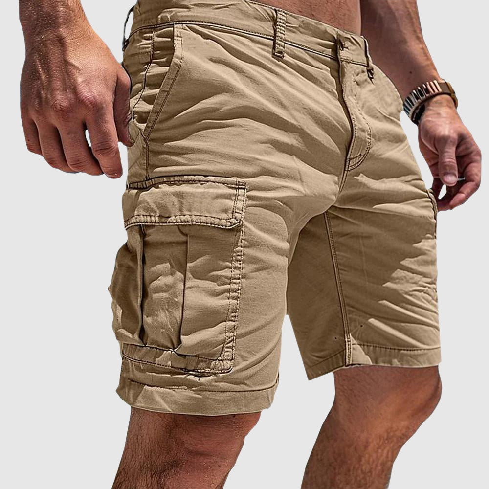 Charles Cargo Pocket Casual Knee Length Shorts