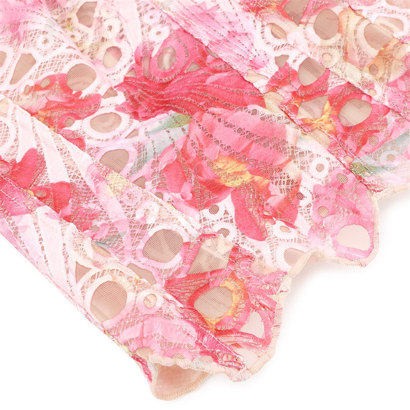 Seductive lace corset top