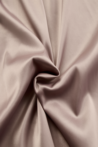 Satin One-Shoulder Gown