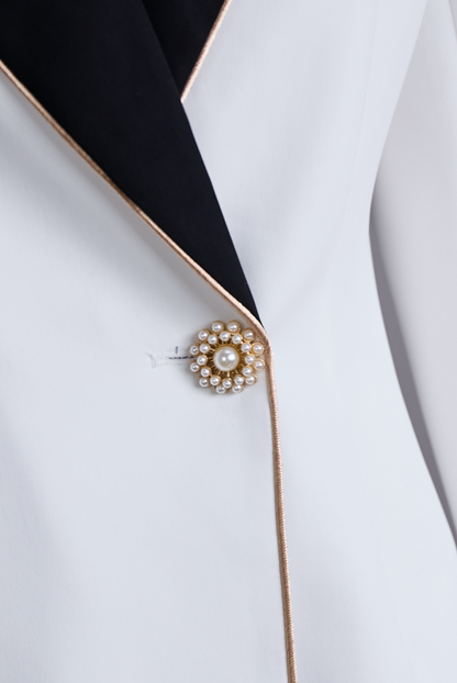 Elegant Asymmetrical Blazer