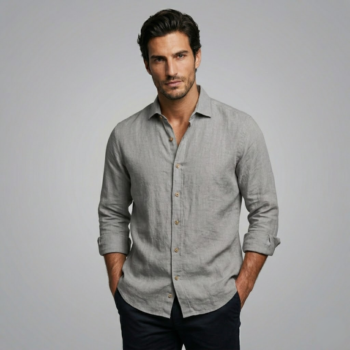 Lightweight Casual Summer Button Shirt