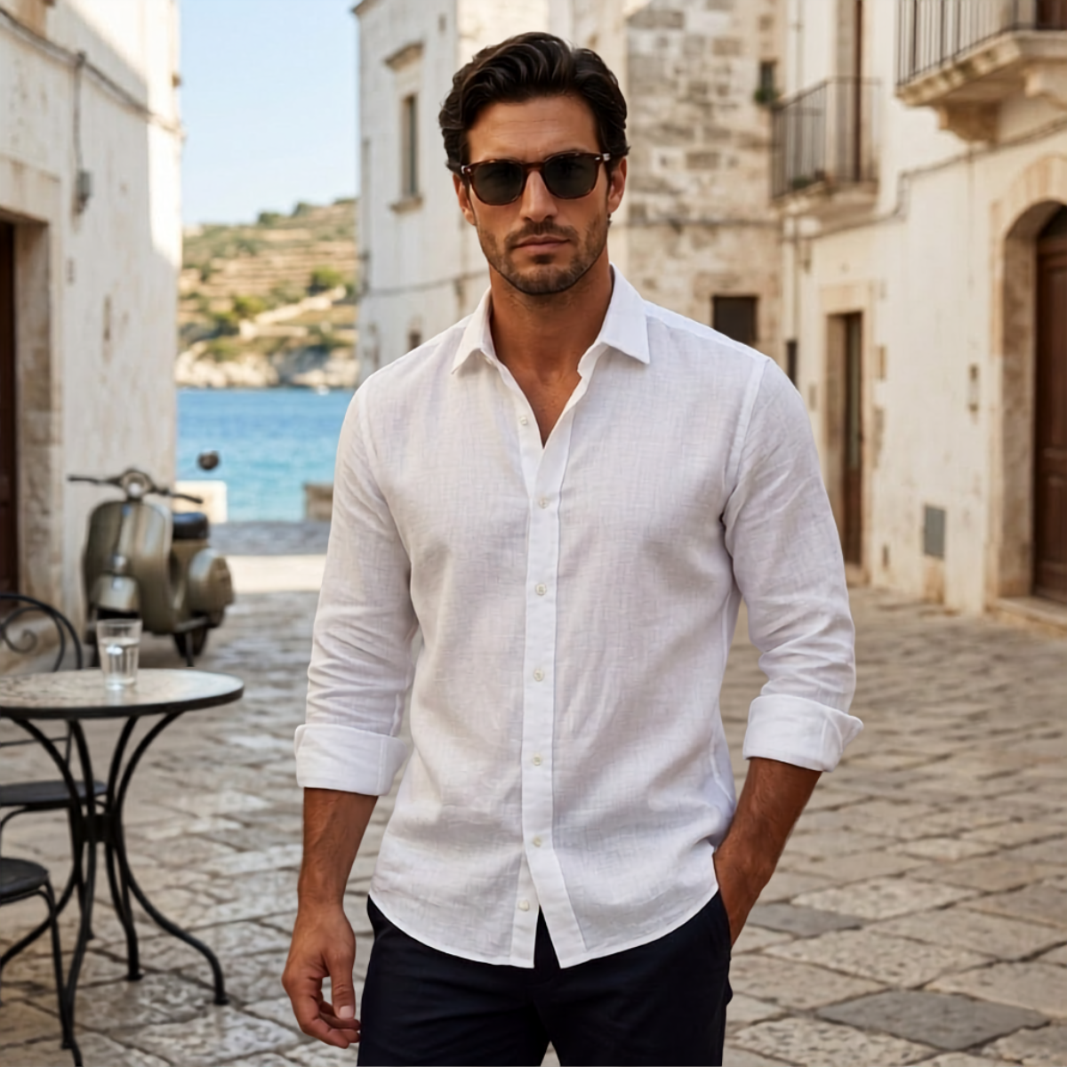 Lightweight Casual Summer Button Shirt