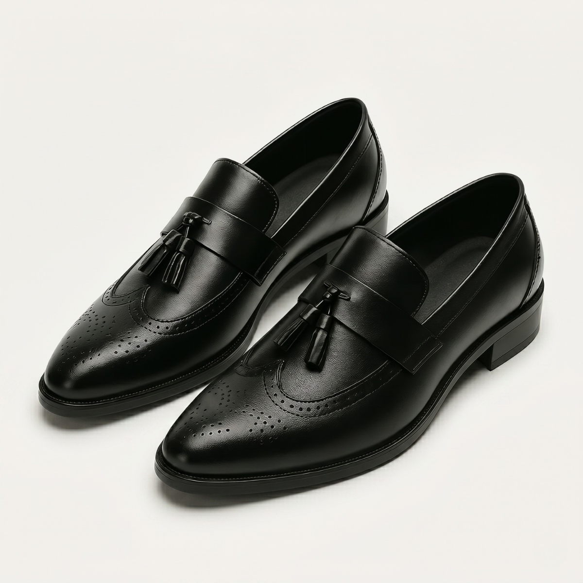 Leather Tassel Loafer