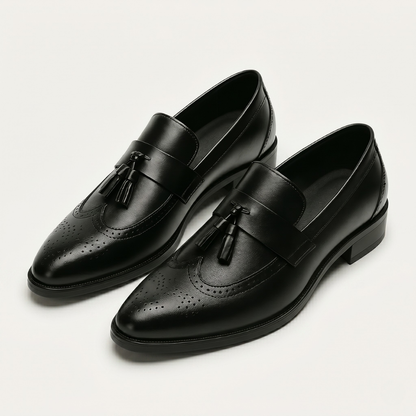 Leather Tassel Loafer