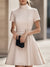 Sophisticated High-Neck Dress