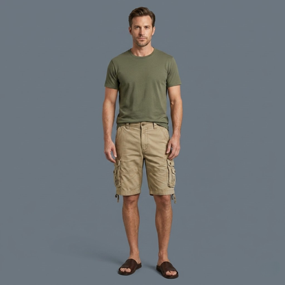 The Cotton Utility Cargo Shorts