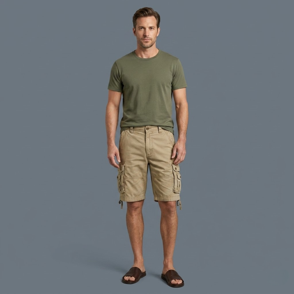 The Cotton Utility Cargo Shorts