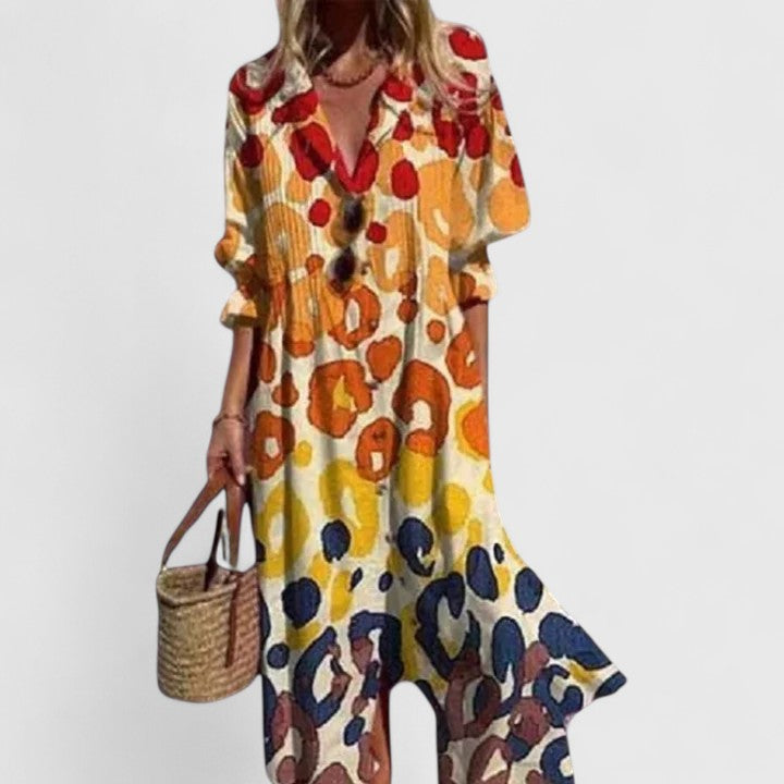 Paula Elegant Boho Dress