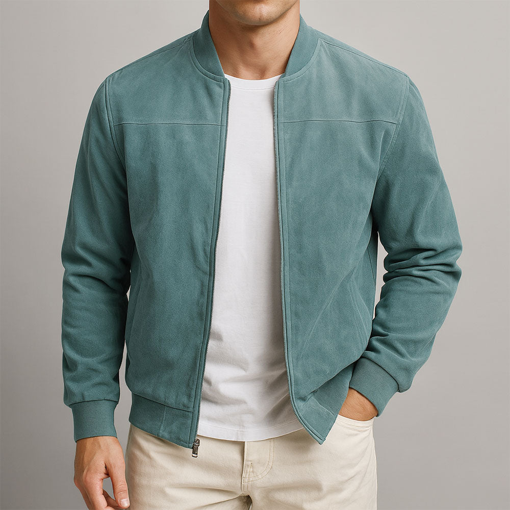 Ethan Modern Minimalist Zip Jacket