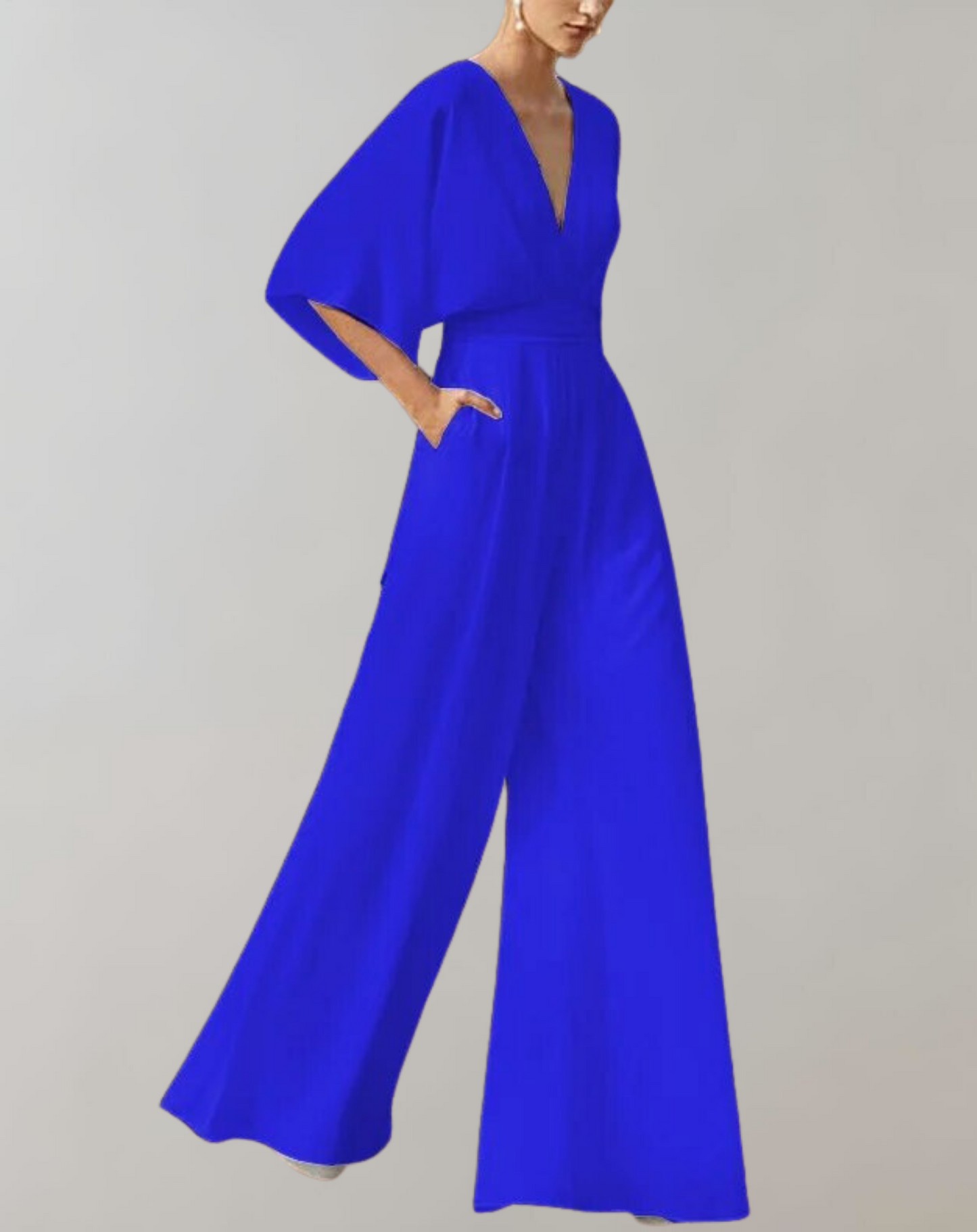 Elegant and Flattering Fitted Jumpsuit