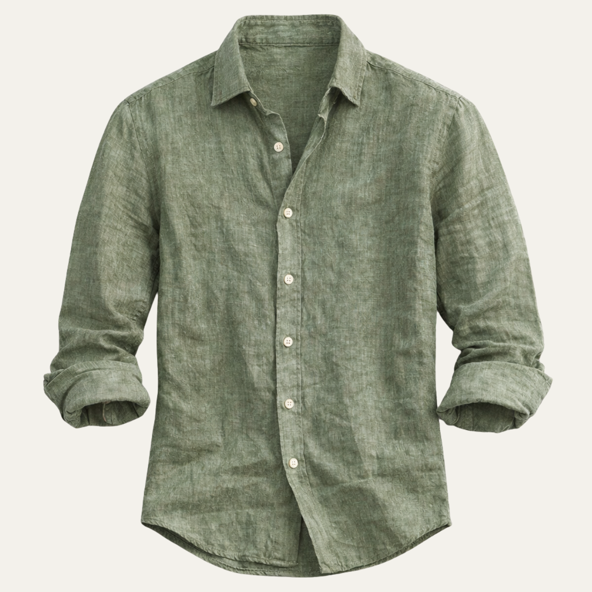 Summer Casual Fit Linen Shirt
