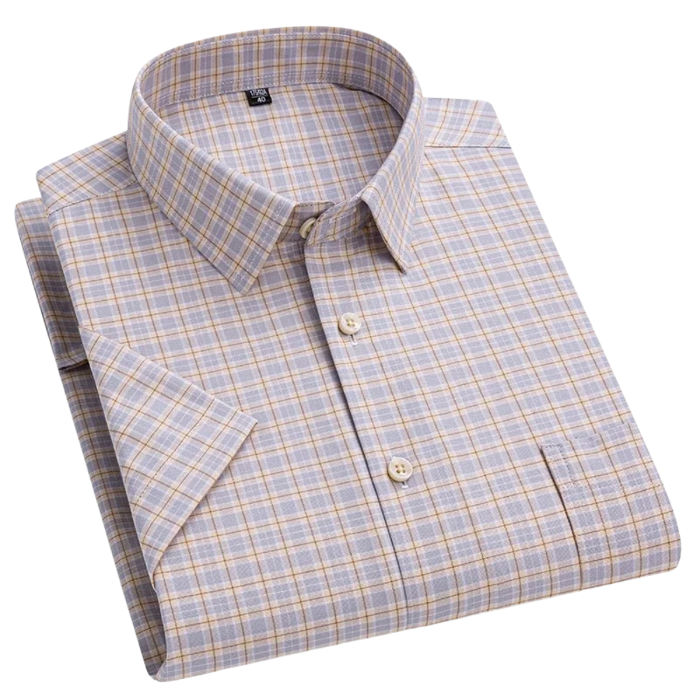 Zack Short-Sleeve Cotton Shirt