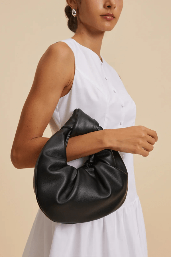 Knotted Ruched Bag