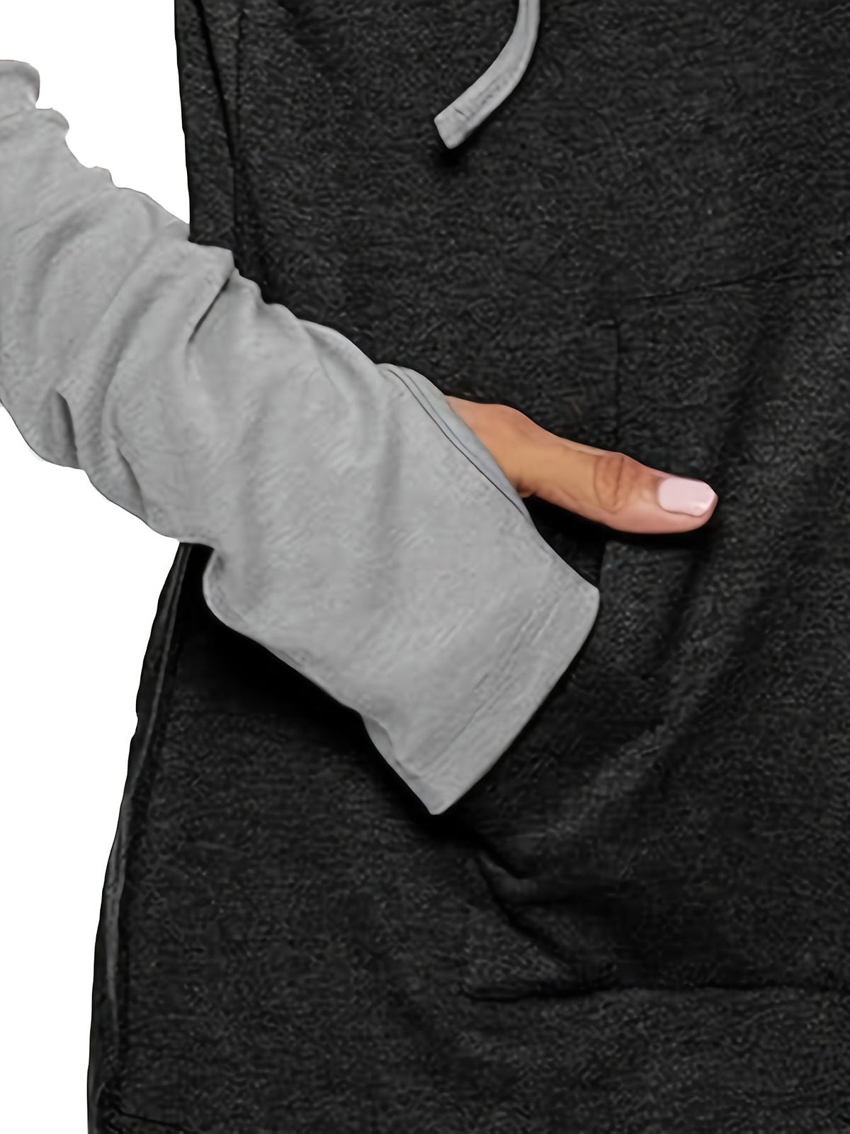 Coralie Colour-Block Thumbhole Hoodie