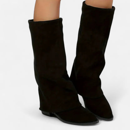 Chunky Heel Boots