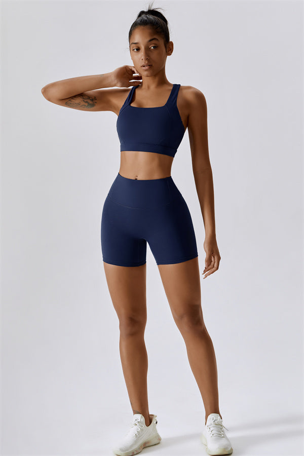 SculptFit Seamless Bra & Shorts Set