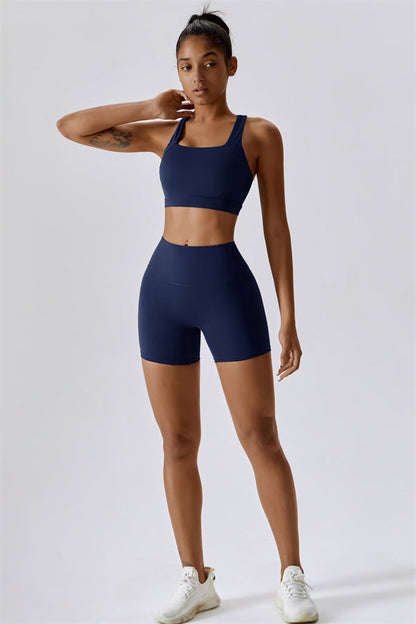SculptFit Seamless Bra & Shorts Set