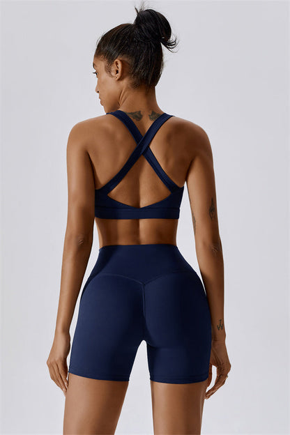 SculptFit Seamless Bra & Shorts Set