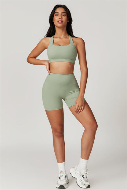 SculptFit Seamless Bra & Shorts Set