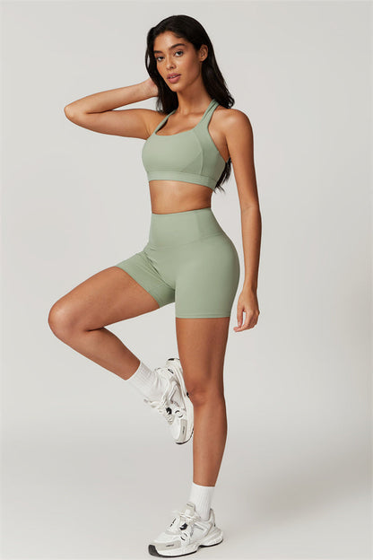 SculptFit Seamless Bra & Shorts Set