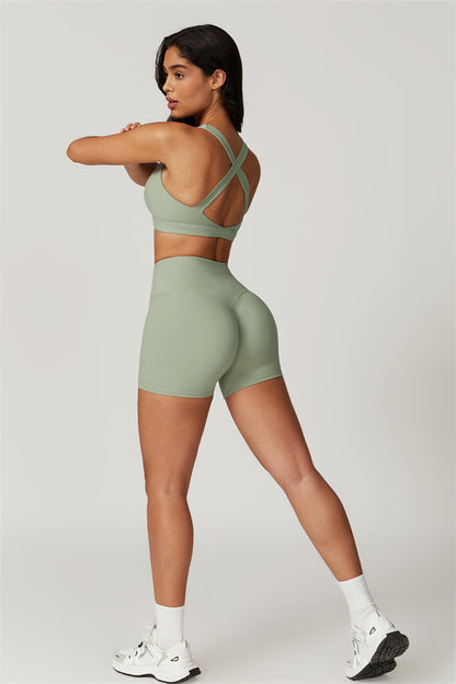 SculptFit Seamless Bra & Shorts Set