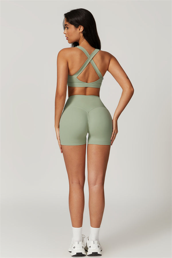 SculptFit Seamless Bra & Shorts Set