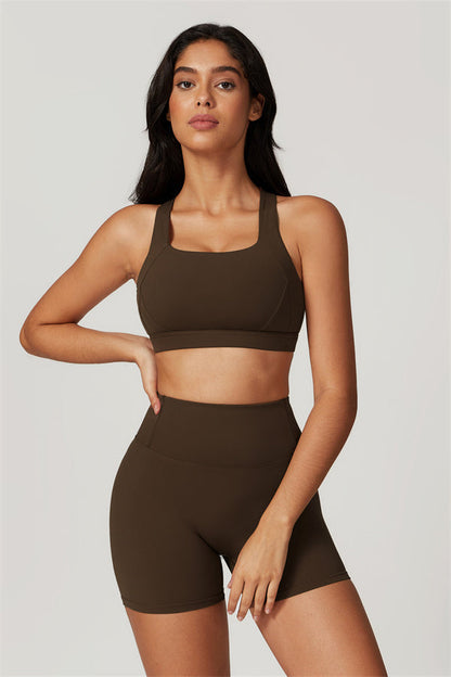 SculptFit Seamless Bra & Shorts Set