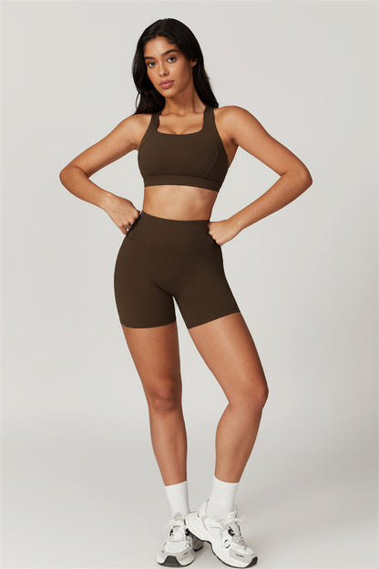 SculptFit Seamless Bra & Shorts Set