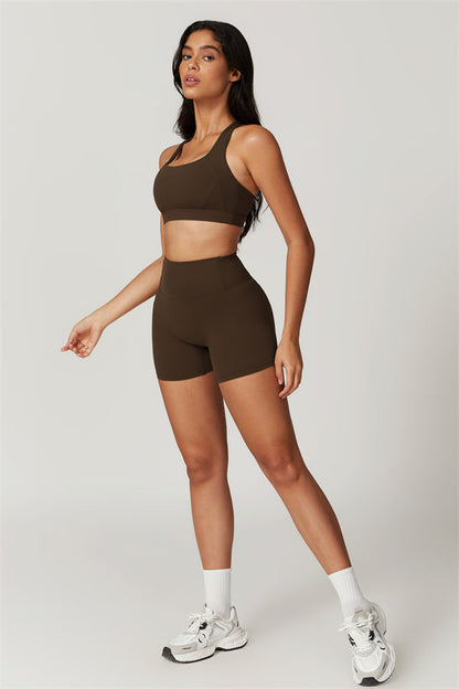 SculptFit Seamless Bra & Shorts Set