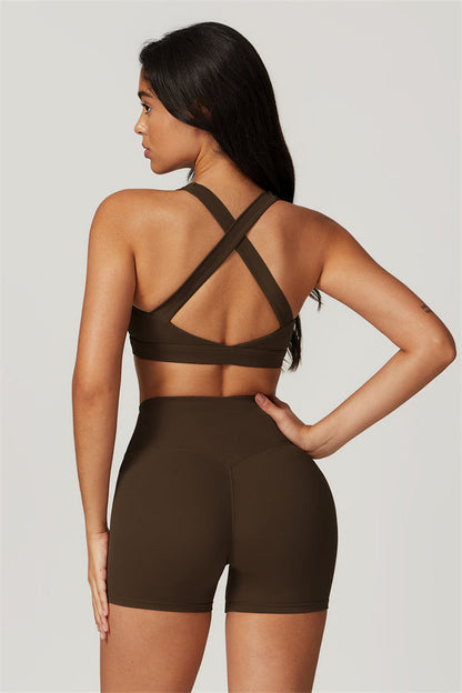 SculptFit Seamless Bra & Shorts Set