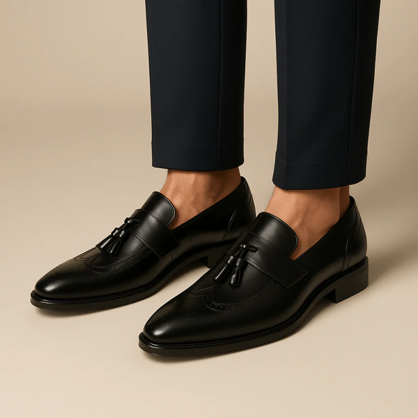 Leather Tassel Loafer