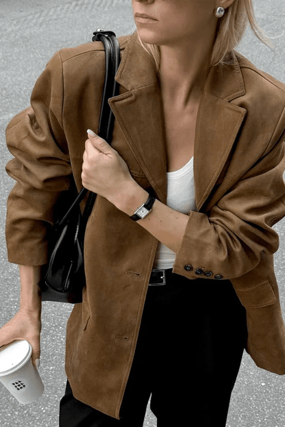 Casual Suede Jacket