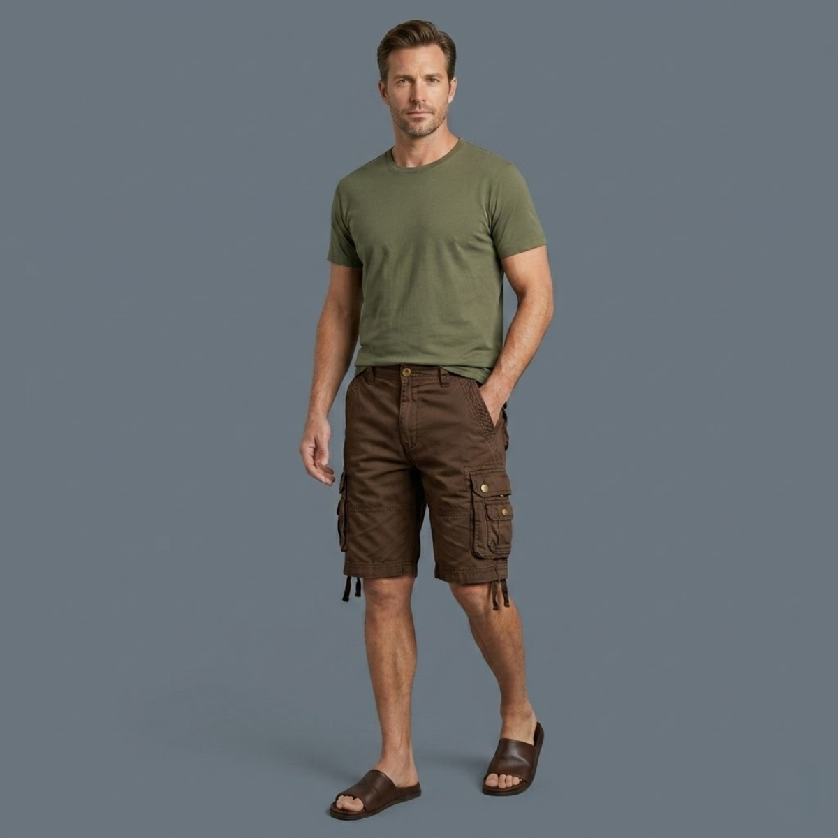 The Cotton Utility Cargo Shorts
