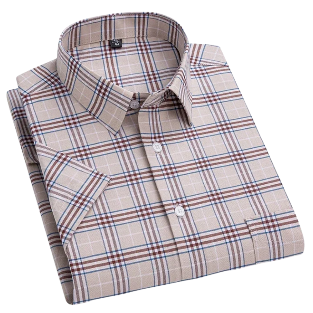 Zack Short-Sleeve Cotton Shirt