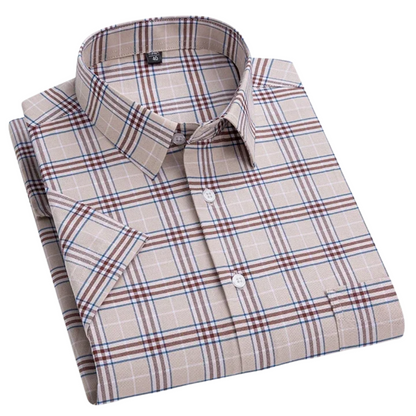 Zack Short-Sleeve Cotton Shirt