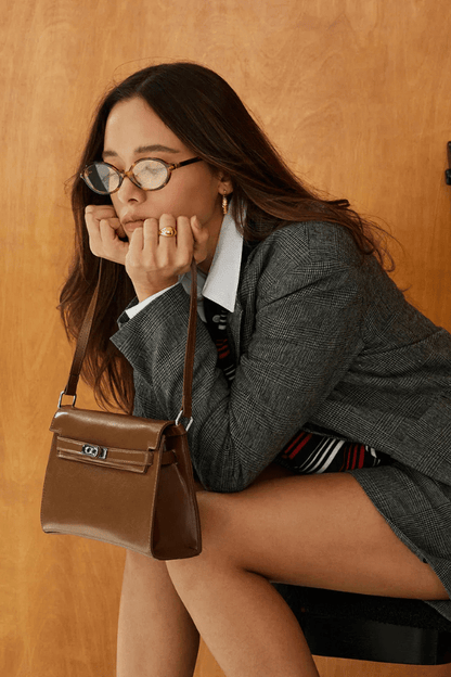 Soft buckle Tote Bag