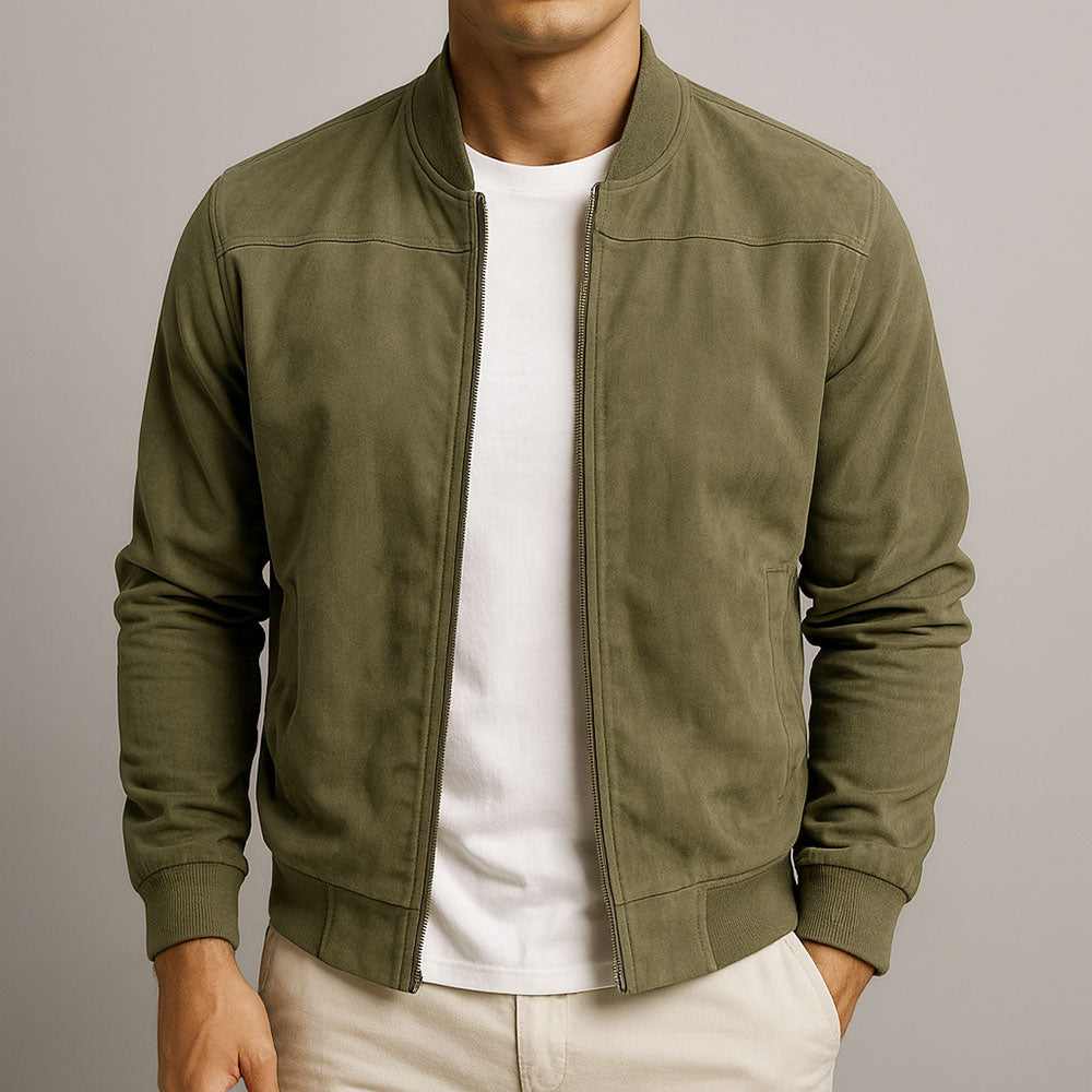 Ethan Modern Minimalist Zip Jacket