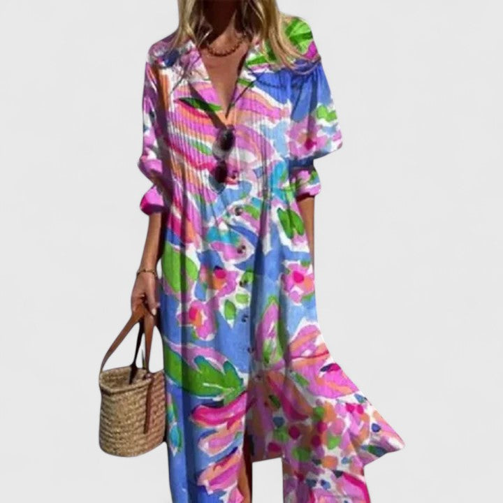 Paula Elegant Boho Dress