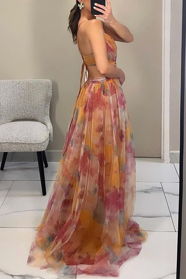 Stunning Floral Maxi Dress