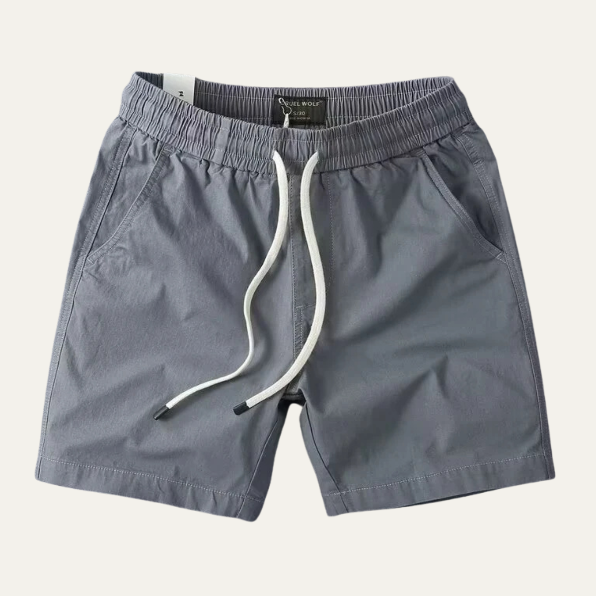 Elastic Waist Casual Sports Shorts