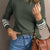 Cynthia Ribbed Striped-Sleeve Sweater