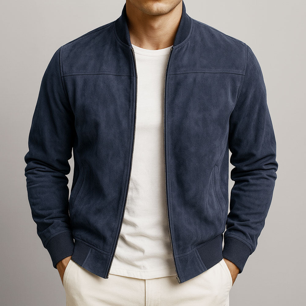 Ethan Modern Minimalist Zip Jacket