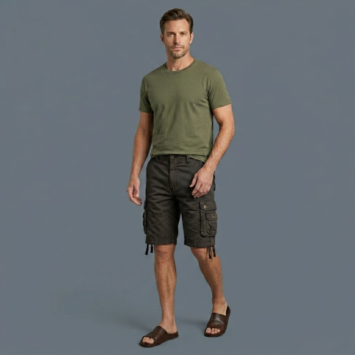 The Cotton Utility Cargo Shorts