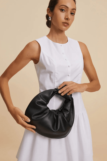 Knotted Ruched Bag